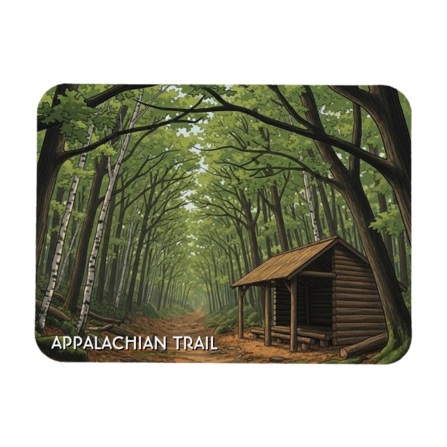 Ímã Viagem pela Trilha Appalachian (Horizontal)
