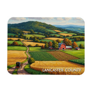 Ímã Viagem pelo Condado de Lancaster na Pensilvânia