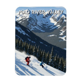 Ímã Viagem pelo Vale do Mad River em Vermont
