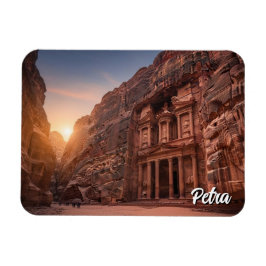 Ímã Viagem Petra Jordânia