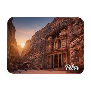 Ímã Viagem Petra Jordânia