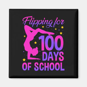 Imã Viagem Por 100 Dias De Ginástica Escolar