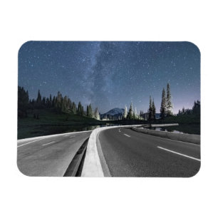 Ímã Viagem por estrada sob o Milkyway