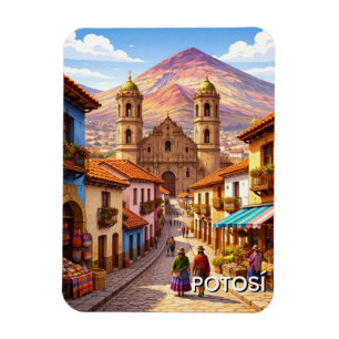 Ímã Viagem Potosi Bolívia