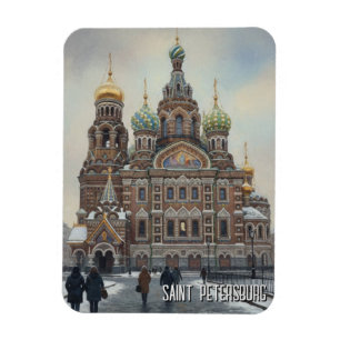 Ímã Viagem Rússia São Petersburgo