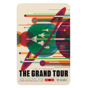 Ímã Viagem Sci-Fi Ad, Grande Tour