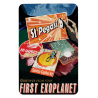 Viagem Sci-Fi Ad, Planeta 51 Pegasi b