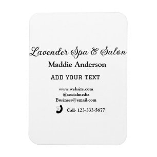 Ímã viagem spa salon hóspede informação férias praia