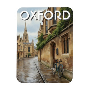 Ímã Viagem Universidade de Oxford Inglaterra