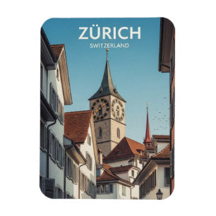 Ímã Viagem Zurique Suíça