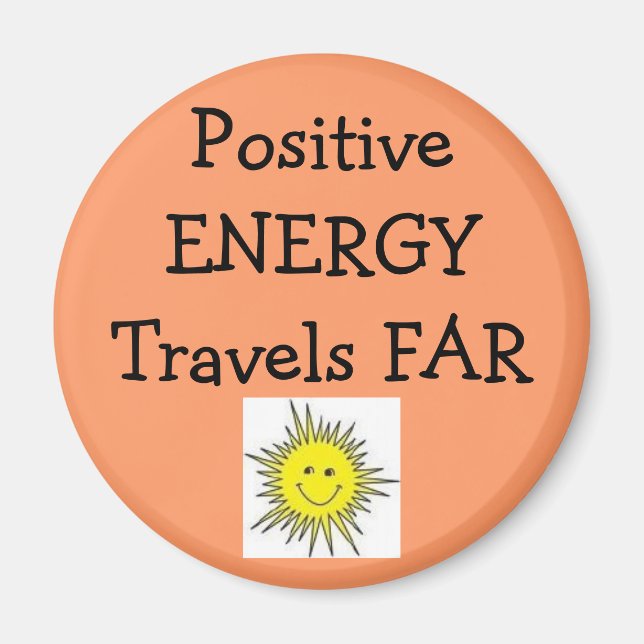 Imã Viagens de energia positivos (Frente)
