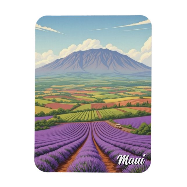 Ímã Viagens pelo Interior de Maui no Havaí (Vertical)
