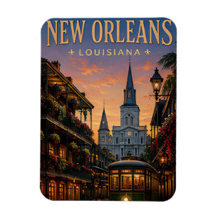 Ímã Viagens pelo Patrimônio do Jazz de Nova Orleans
