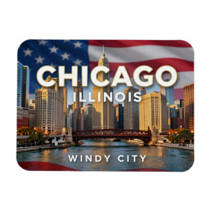 Ímã Viagens Urbanas em Chicago Illinois