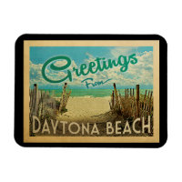 Viagens vintage de praia de Daytona