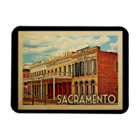 Viagens vintage de Sacramento California