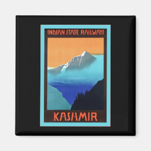Imã Viagens vintage do ~ de Kashmir