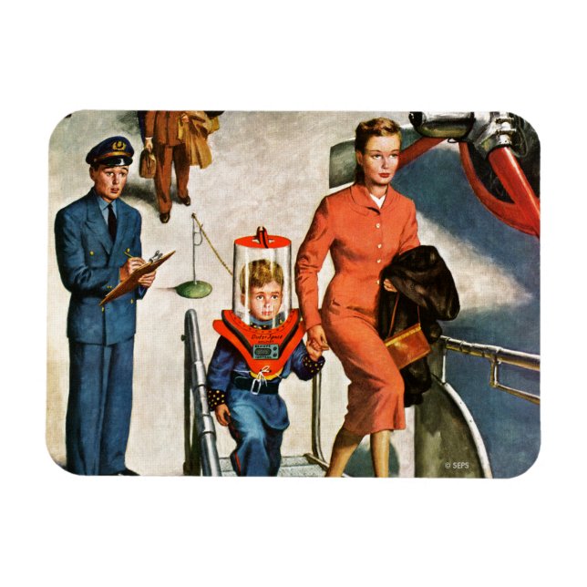 Ímã Viajante de Espaço (Horizontal)