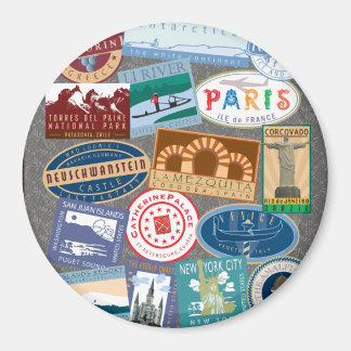 Imã Viajante do Mundo viagem