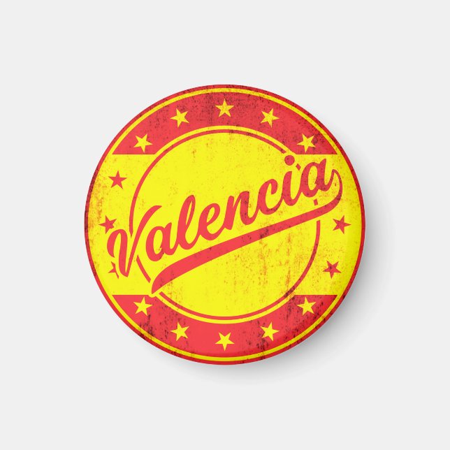 Imã Viajante global - Valência, Espanha (Frente)