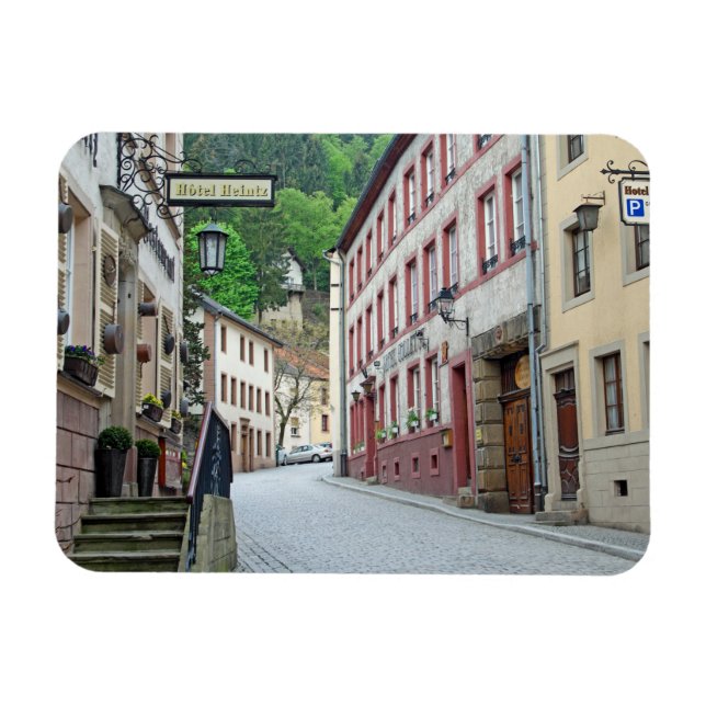 Ímã Vianden, rua de Luxemburgo (Horizontal)