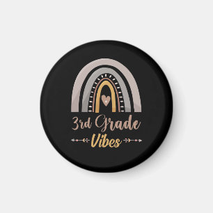 Imã Vibes da 3ª Série Arco-íris Volta às Aulas da Terc