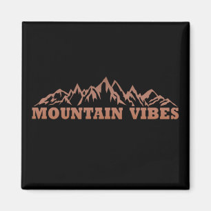 Imã vibes de aventura de montanha ao ar livre
