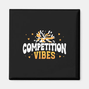 Imã Vibes de Competição Dia de Competição de Cheerlead