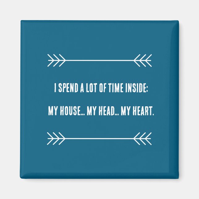 Imã Vibes INFJ (Frente)