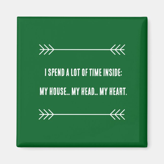 Imã Vibes INFJ (Frente)