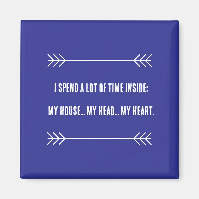 Imã Vibes INFJ (Frente)