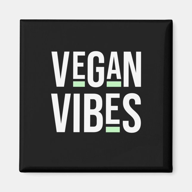 Imã Vibes Vegetarianos (Frente)