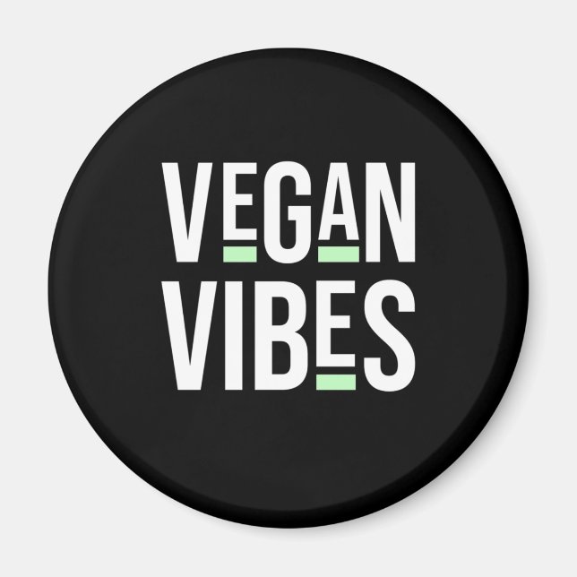 Imã Vibes Vegetarianos (Frente)