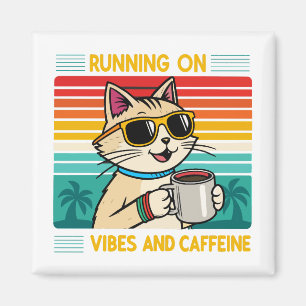 Imã Víblias de café retrô - Furioso lover de cafeína