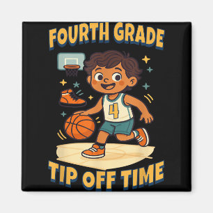 Imã Víblias do Dia do Jogo de Basquete do 4º ano