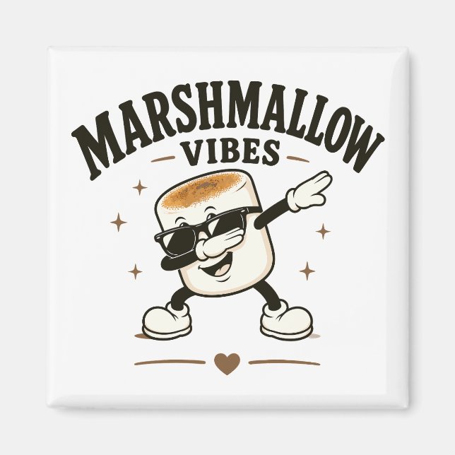 Imã Vibrações de marshmallow (Frente)