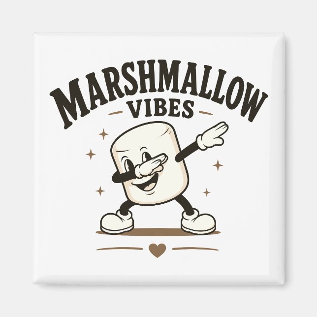 Imã Vibrações de marshmallow (Frente)