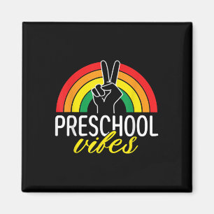 Imã Vibrações do Primeiro Dia da Pré-Escola De Volta à