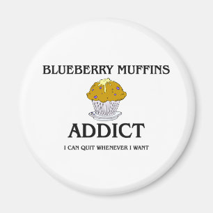Imã Viciado dos muffin de blueberry