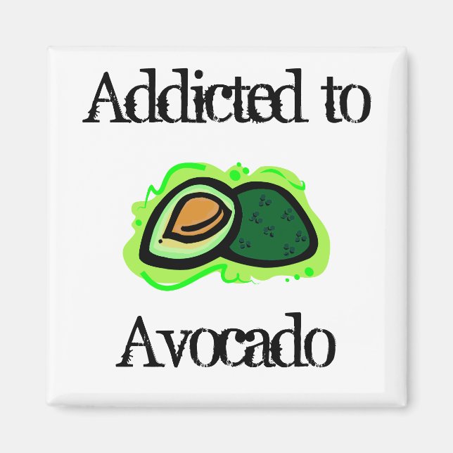 Imã Viciado em Avocado (Frente)