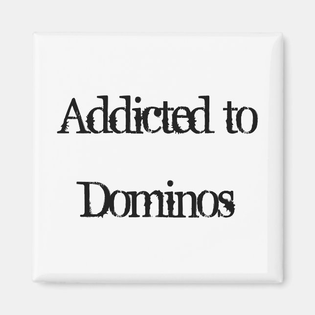 Imã Viciado em Dominos (Frente)