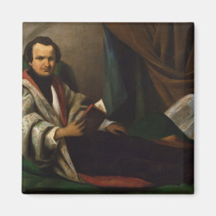 Imã Victor Hugo em seu divã, c.1830-40