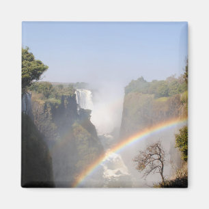 Imã Victoria Falls Rainbow Waterfall