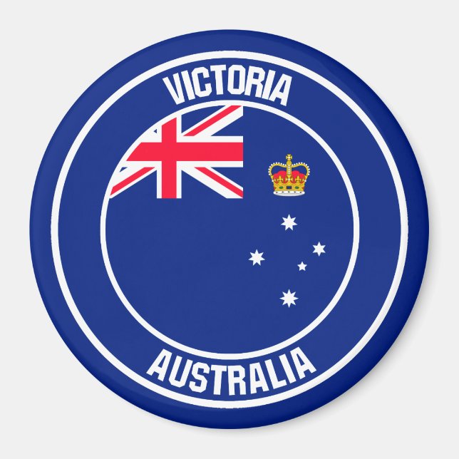 Imã Victoria Round Emblem (Frente)