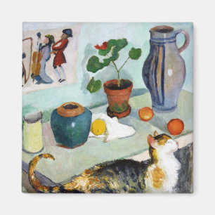 Imã Vida de Gato e Estática, August Macke