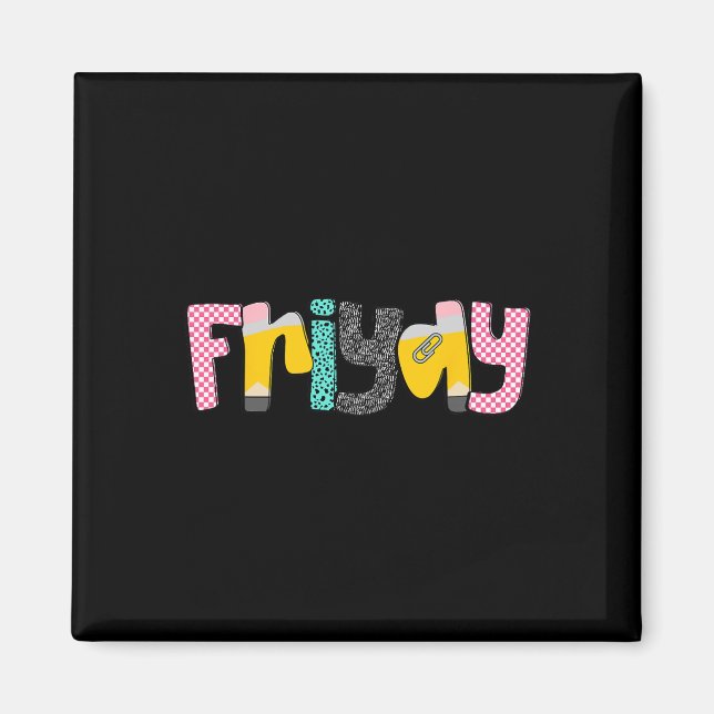 Imã Vida de Professor Friyay Feliz Primeiro Dia de Aul (Frente)