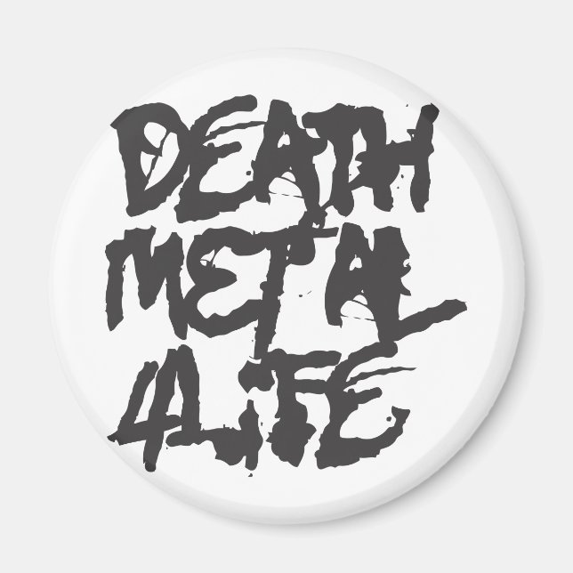 Imã Vida do Death Metal 4 (Frente)