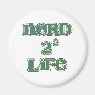 Imã Vida do nerd 4 esquadrada