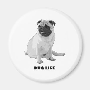 Imã Vida do Pug