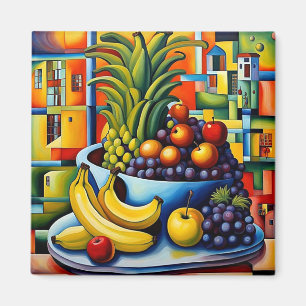Imã Vida estática com a fruta 7